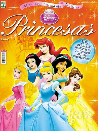 Almanaque Encantado de Férias Princesas n° 5 - Abril
