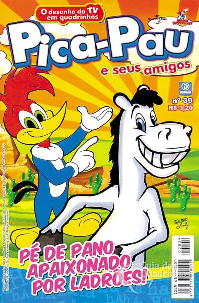 Pica-Pau e Seus Amigos em Quadrinhos n° 39 - Deomar