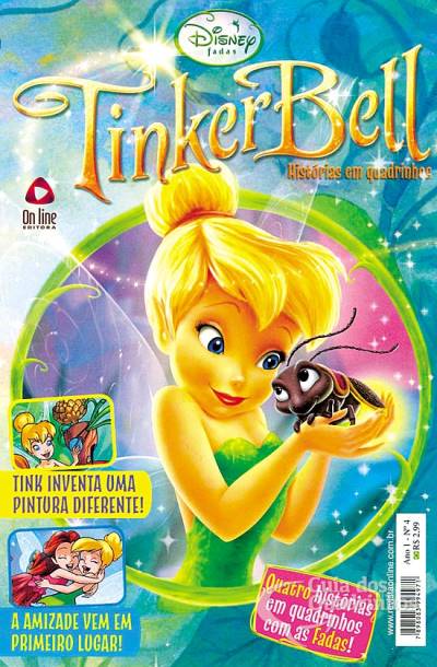 Tinker Bell - Histórias em Quadrinhos n° 4 - On Line