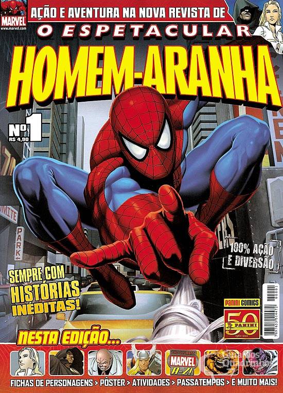 O Espetacular Homem-Aranha #01 (1964) - não informado