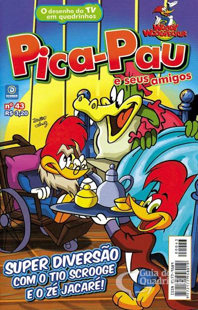 Pica-Pau e Seus Amigos em Quadrinhos n° 43 - Deomar