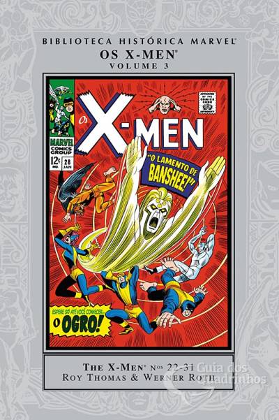 Biblioteca Histórica Marvel - Os X-Men n° 3 - Panini