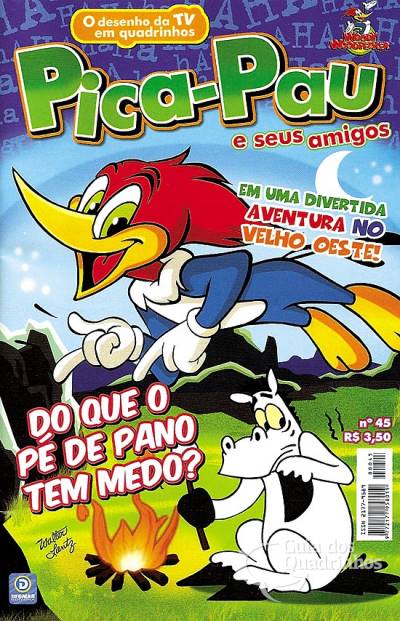 Pica-Pau e Seus Amigos em Quadrinhos n° 45 - Deomar
