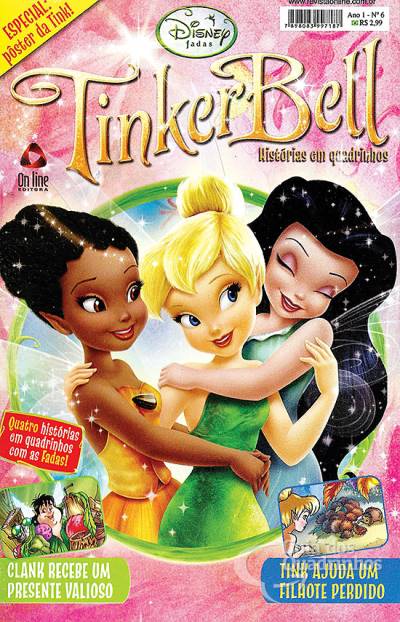 Tinker Bell - Histórias em Quadrinhos n° 6 - On Line