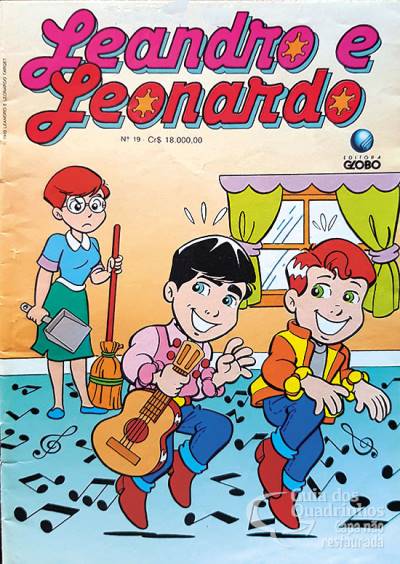 Leandro e Leonardo em Quadrinhos n° 19 - Globo