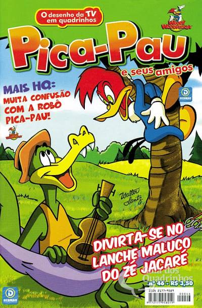 Pica-Pau e Seus Amigos em Quadrinhos n° 46 - Deomar
