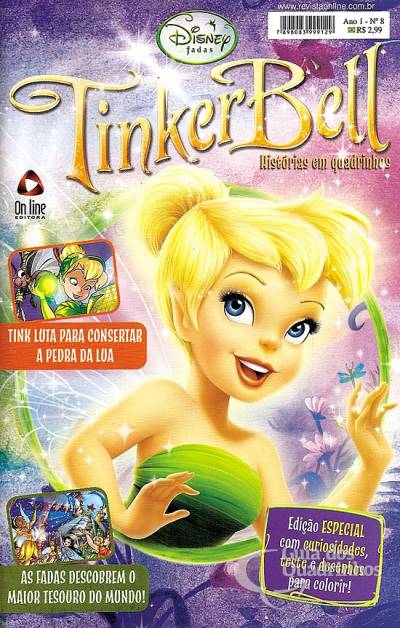 Tinker Bell - Histórias em Quadrinhos n° 8 - On Line