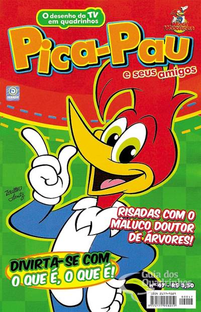 Pica-Pau e Seus Amigos em Quadrinhos n° 47 - Deomar