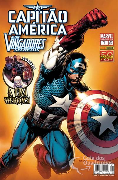 Capitão América & Os Vingadores Secretos n° 1 - Panini