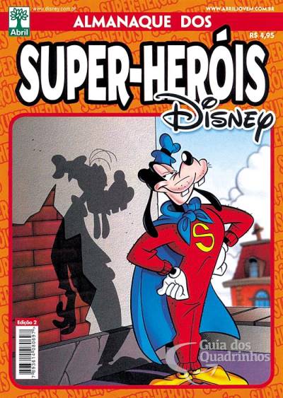 Almanaque dos Super-Heróis Disney n° 2 - Abril