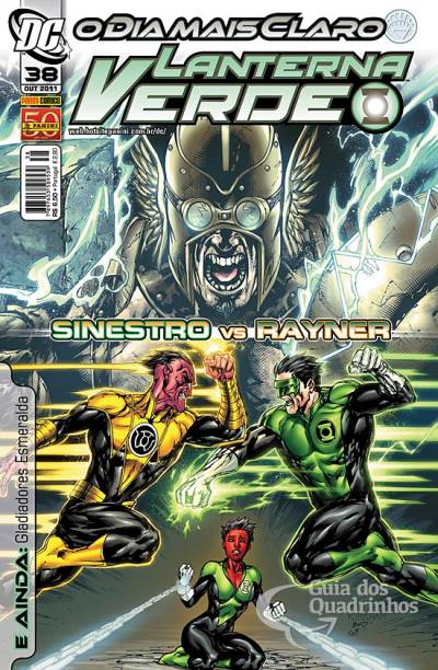 Dimensão DC: Lanterna Verde n° 38 - Panini