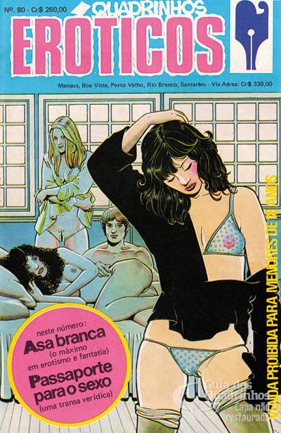Quadrinhos Eróticos (Eros) n° 80 - Grafipar