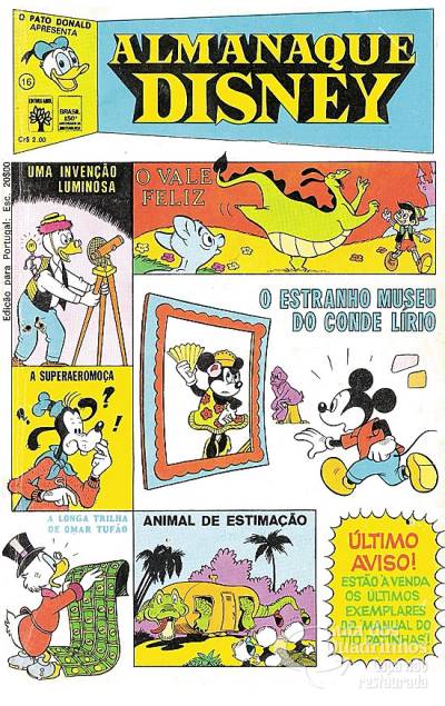 Almanaque Disney n° 16 - Abril