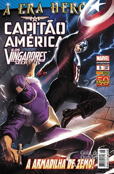 Capitão América & Os Vingadores Secretos n° 5 - Panini