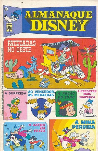 Almanaque Disney n° 32 - Abril