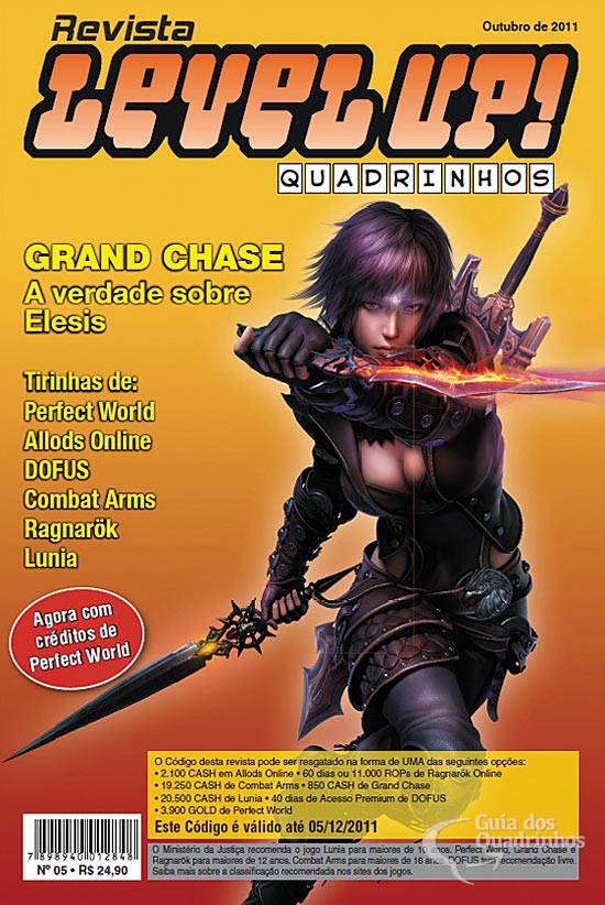 Está nas bancas a edição 13 da Revista Level Up! Quadrinhos