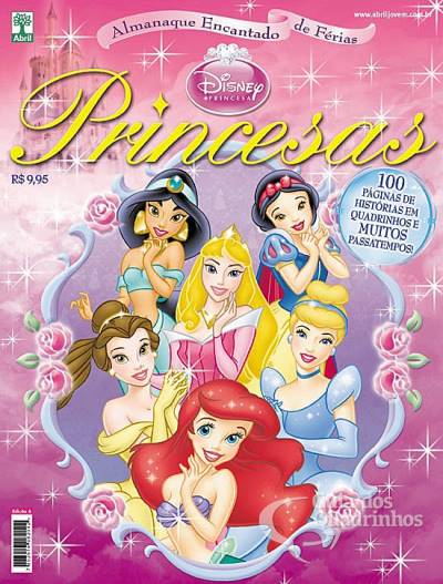 Almanaque Encantado de Férias Princesas n° 6 - Abril