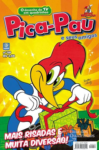 Pica-Pau e Seus Amigos em Quadrinhos n° 50 - Deomar