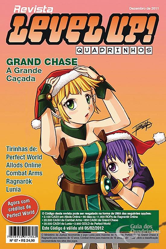 Está nas bancas a edição 11 da Revista Level Up! Quadrinhos