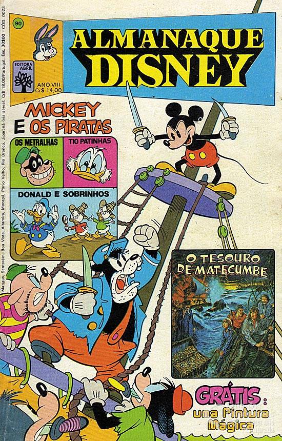 Kit Historias de piratas + o grande almanaque da disney - Livros