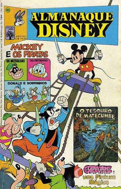 Almanaque Disney n° 90 - Abril