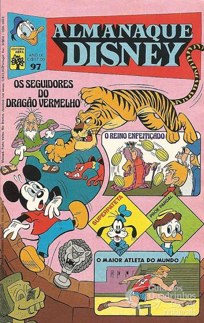 Almanaque Disney n° 97 - Abril