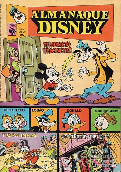 Almanaque Disney n° 107 - Abril