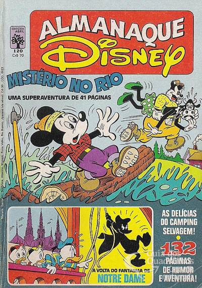 Almanaque Disney n° 120 - Abril