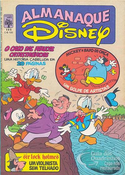 Almanaque Disney n° 125 - Abril