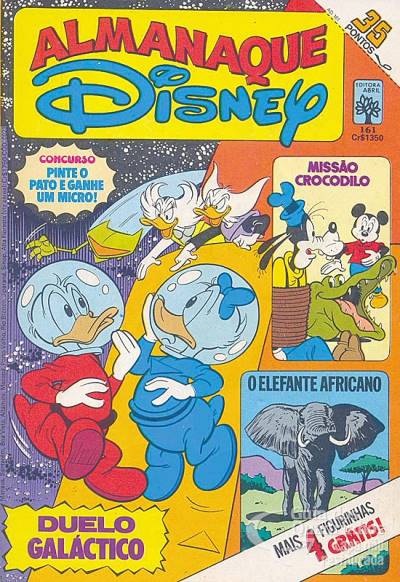 Almanaque Disney n° 161 - Abril