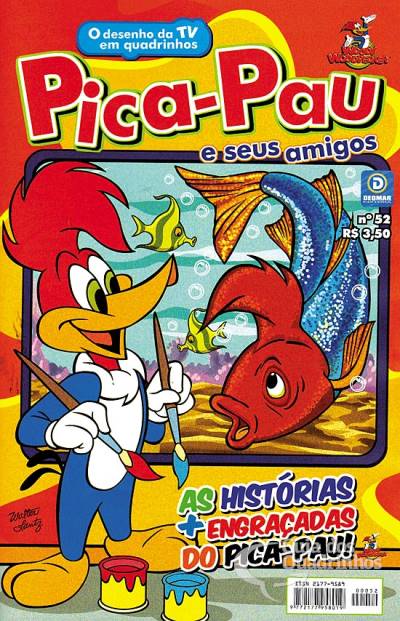 Pica-Pau e Seus Amigos em Quadrinhos n° 52 - Deomar