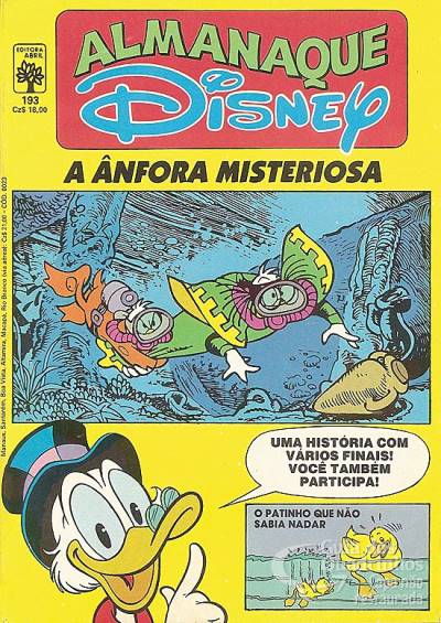 Almanaque Disney n° 193 - Abril