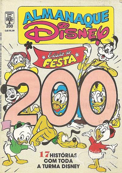 Almanaque Disney n° 200 - Abril