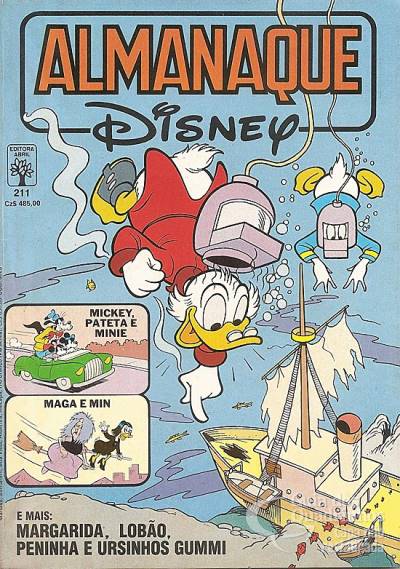 Almanaque Disney n° 211 - Abril