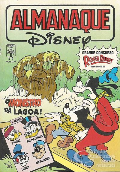 Almanaque Disney n° 213 - Abril