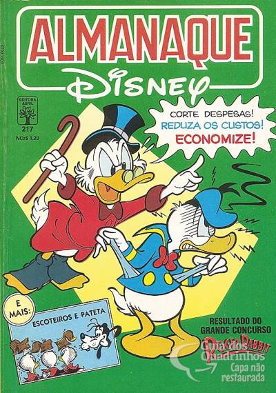 Almanaque Disney n° 217 - Abril