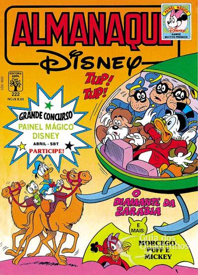 Almanaque Disney n° 222 - Abril