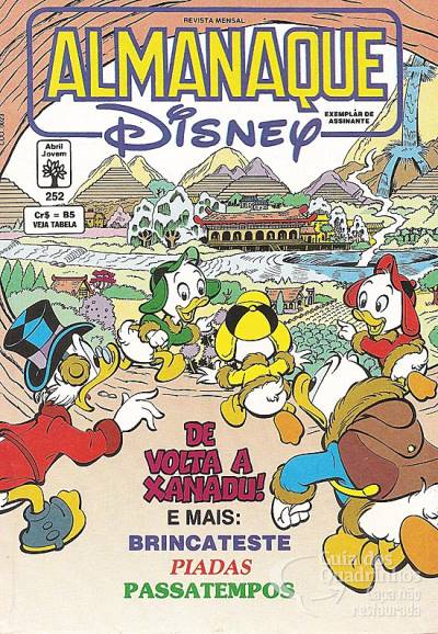 Almanaque Disney n° 252 - Abril