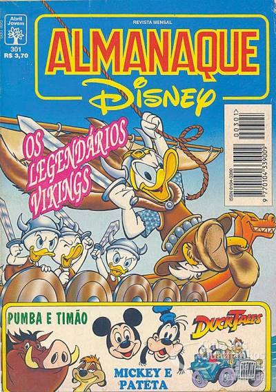 Almanaque Disney n° 301 - Abril