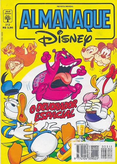 Almanaque Disney n° 312 - Abril