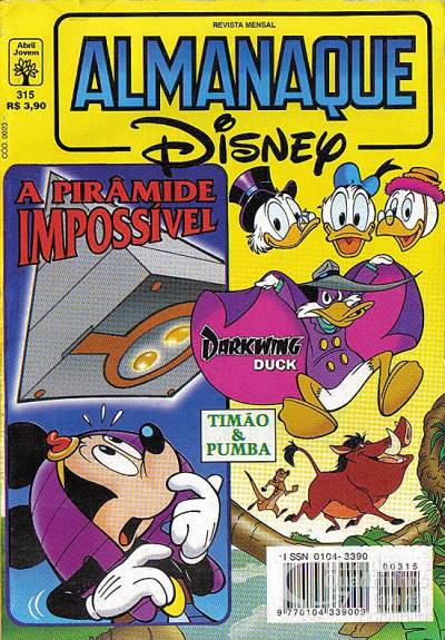 Almanaque Disney n° 315 - Abril