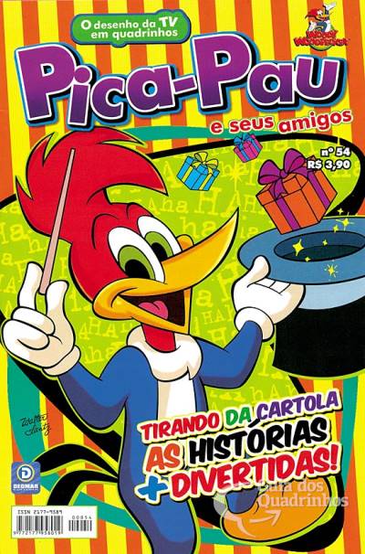 Pica-Pau e Seus Amigos em Quadrinhos n° 54 - Deomar