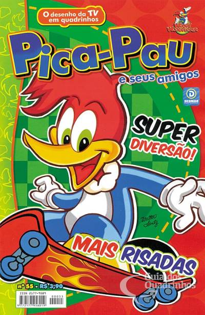 Pica-Pau e Seus Amigos em Quadrinhos n° 55 - Deomar