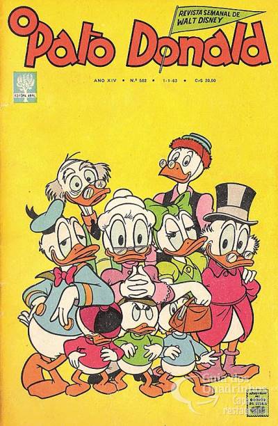 Pato Donald, O n° 582 - Abril