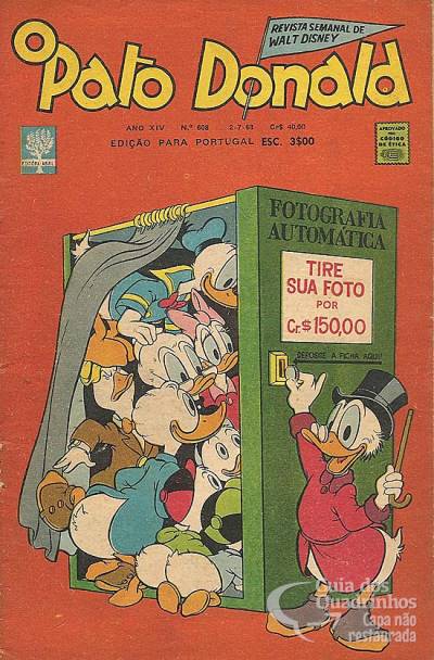 Pato Donald, O n° 608 - Abril