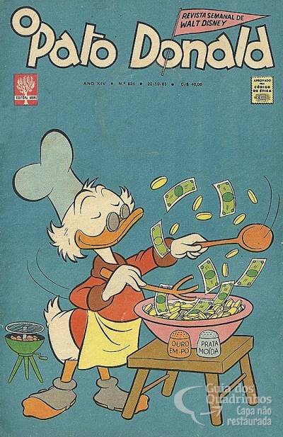 Pato Donald, O n° 624 - Abril