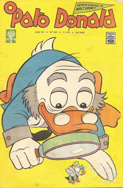 Pato Donald, O n° 640 - Abril
