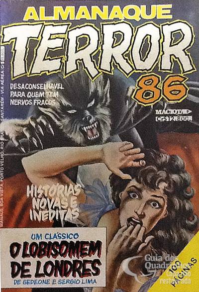 Almanaque Terror 86 - Press