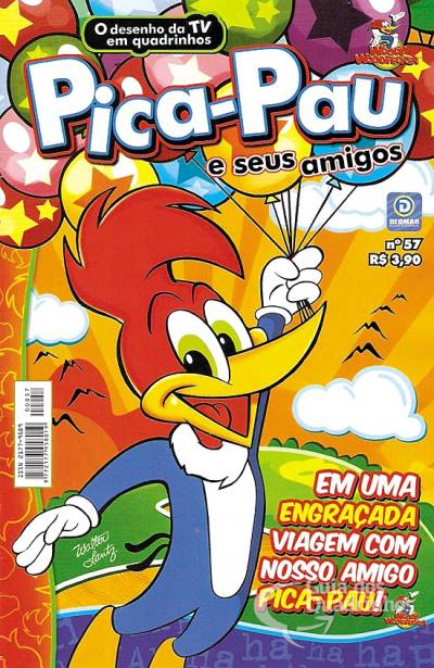 Pica-Pau e Seus Amigos em Quadrinhos n° 57 - Deomar