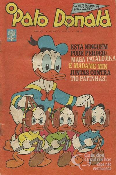 Pato Donald, O n° 718 - Abril